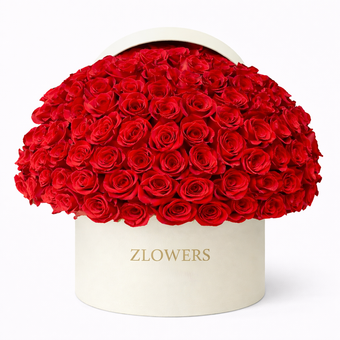 Royal 101 Red Roses