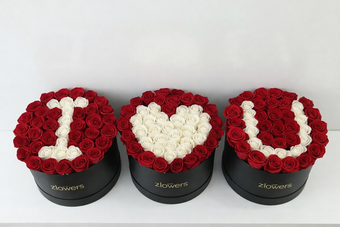 Love Letters in Roses – Black VIP