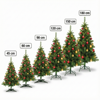 Christmas Trees with Accessories