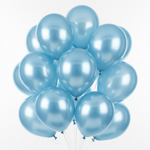 Metallic Pink Balloon Set