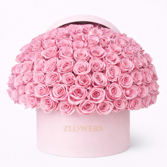 101 Blush Eternity Roses