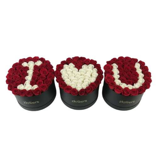 I Love You Initial Bloom – Large