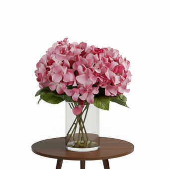 The Hydrangea in Vase