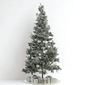 Snow Flakes Dream 1: The Ultimate Ready-to-Display White Christmas Tree