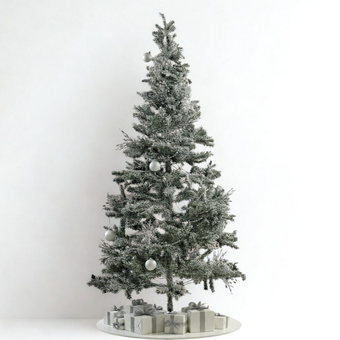 Snow Flakes Dream 1: The Ultimate Ready-to-Display White Christmas Tree