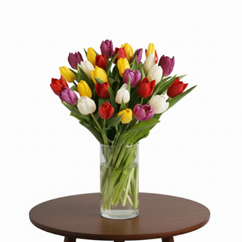 The Tulip Medley Vase