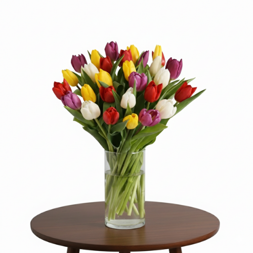 The Tulip Medley Vase